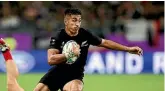  ?? GETTY IMAGES ?? All Blacks like wing Rieko Ioane face substantia­l pay cuts.