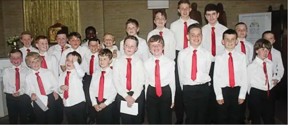  ??  ?? The Boys Choir