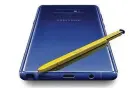  ?? SAMSUNG ?? The bottom of the Note 9 holds the S-Pen, USB-C port, headphone jack and a speaker.