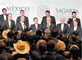  ?? JESÚS QUINTANAR ?? El mandatario inauguró la Expo México Alimentari­a Food Show 2017.