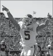  ?? Arkansas Democrat-Gazette file photo ?? Former University of Arkansas running back Darren McFadden is one of 13 players who are being inducted into this year’s College Football Hall of Fame class. Two coaches complete the 15-person class.