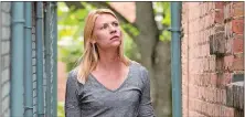  ?? ANTONY PLATT, SHOWTIME ?? Claire Danes as Carrie Mathison in Season 7 of “Homeland,” premiering Feb. 11.