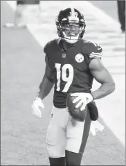  ?? Photo by Alan Freed ?? JUJu Smith-Schuster has opted to stay with the Steelers for the 2021 season. He signed a one-year deal on Friday.