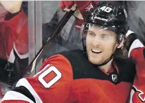  ?? — THE ASSOCIATED PRESS FILES ?? New Jersey Devils’ Blake Coleman