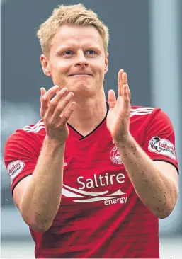  ?? Picture: SNS. ?? Gary Mackay-Steven: targeting silverware.