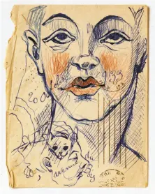  ?? Michael Werner Gallery ?? Francis Picabia, Untitled (1933), on view at Adrian Rosenfeld, in the Minnesota Street Project.