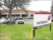  ?? OMAR L. GALLAGA / AMERICAN-STATESMAN 2011 ?? San Antonio-based Rackspace Hosting Inc. has office space in Austin. The cloud computing company is going private.