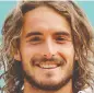  ??  ?? Stefanos Tsitsipas