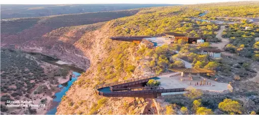  ??  ?? Skywalk, Kalbarri National Park. Photo / TA