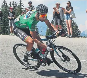  ??  ?? Peter Sagan en la pasada edición del Tour de Francia