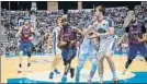  ?? FOTO: OBRADOIRO ?? El Obradoiro, contra el Barça