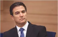 ?? (Marc Israel Sellem/The Jerusalem Post) ?? ‘ONLY CLEAR determinat­ion to stop [Iran] from getting a nuclear weapon can stop it,’ says Mossad Director Yossi Cohen.