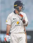  ??  ?? Glenn Maxwell yesterday.