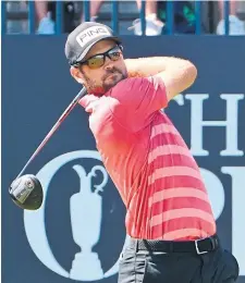  ?? PAUL ELLIS AFP VIA GETTY IMAGES ?? Corey Conners, 29, of Listowel, Ont., had the most impressive season by a Canadian male golfer since Mike Weir won the Masters in 2003.