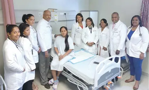  ?? F.E. ?? Médicos del Hospital Reynaldo Almánzar se destacan por la calidad de sus servicios.