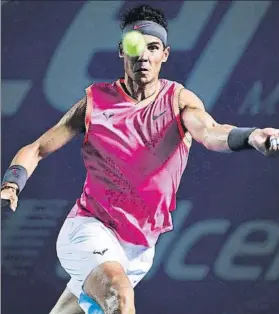  ?? FOTO: GETTY ?? Nadal afronta Indian Wells tras perder en octavos de Acapulco contra Kyrgios