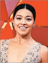  ?? ANGELA WEISS/GETTY-AFP ?? Gina Rodriguez, who is set for the final season of “Jane the Virgin,” is engaged to actor Joe LoCicero.