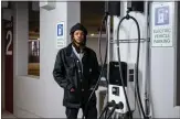  ?? ?? Marcus Glenn took a training course that he expects to land him a job paying at least $35an hour installing or maintainin­g electric vehicle charging stations in Detroit.