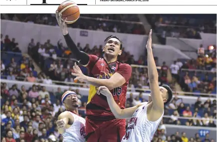  ??  ?? THE DEFENDING CHAMPIONS San Miguel Beermen begin their PBA Philippine Cup best-of-seven semifinal series today at the Smart Araneta Coliseum.