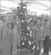  ?? GINETTE COUTURE ?? The Barnes Home Hardware team is ready for its angels to be adopted by benevolent donors who know the rewards of kindness during this season that is often difficult for many.