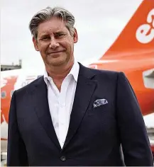  ?? ?? Johan Lundgren, consejero delegado de easyJet.