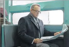  ?? Jaap Buitendijk
DreamWorks II Distributi­on Co. ?? TOM HANKS stars in “Bridge of Spies,” having its world premiere at NYFF.