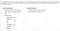  ??  ?? Figure 10: Monitoring module review configurat­ion