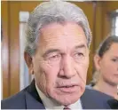  ?? Photo / Mark Mitchell ?? Winston Peters.