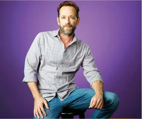  ?? tHe ASSoCIAteD PreSS ?? Fans are mourning Luke Perry, who died Monday after suffering a stroke last week.