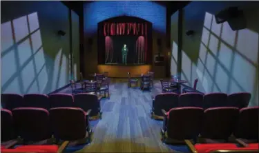  ?? SUBMITTED ?? Lifelike holograms of stand-up artists present comedy and education.