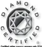  ??  ?? The Diamond Certified rating process ensures only REAL customers are surveyed. Companies must rate Highest in Quality and Helpful Expertise to earn Diamond Certified.