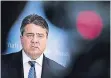  ?? FOTO: DPA ?? Gabriel will einen höheren Klimabeitr­ag von der Stromwirts­chaft.