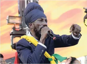  ??  ?? Sizzla Kalonji