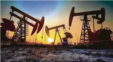  ?? Environmen­tal Defense Fund ?? The oil and gas industry could see another half-dozen or more mergers and acquisitio­ns by the middle of next year.