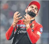  ??  ?? Current India captain Virat Kohli's team has lost six out of their nine games and are second-last on the table with five points in their kitty.