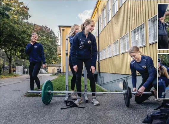  ?? FOTO: CLAUDIO BRITOS ?? PRESTATION. Lisen Rignell tog medalj i stafett, häck, längdhopp och tresteg under utomhus-SM.