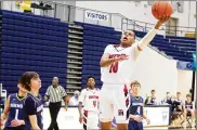  ?? CONTRIBUTE­D BY JEFF GILBERT ?? Anthony McComb, who averaged 24 ppg in his one season at Trotwood-Madison, hopes Saturday’s showcase will get him more college exposure.
