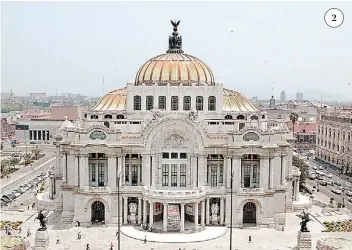  ?? OCTAVIO HOYOS ?? Palacio de Bellas Artes, Ciudad de México.