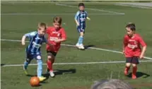  ?? FOTO: RUNBY IF ?? VÄLKOMMEN. Fotbollskl­ubben Runby IF i Upplands Väsby har inga köer. ”Alla som vill börja spela fotboll hos oss kan göra det.”