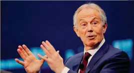  ?? REUTERS ?? Brexit, una sveglia per il futuro dell’Europa.Tony Blair, laburista, ha guidato il governo britannico dal 1997 al 2007