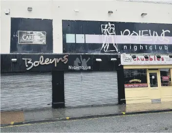  ??  ?? The former Boleyns nightclub