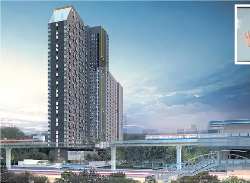  ??  ?? Ideo Sukhumvit 93, launched earlier this year, is among the three projects Ananda developed with Mitsui Fudosan Co.