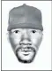  ??  ?? WANTED MAN: An identikit of the man being sought for questionin­g