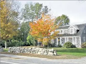  ?? BOSTON HERALD / COURTESY WILLIAM DESOUSA-MAUK ?? In the fall, check out the foliage along the Old Kings Highway in Yarmouthpo­rt.