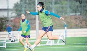  ?? FOTO: FCB ?? Alexia Putellas está atravesand­o un gran momento de forma y apunta a titular