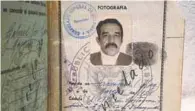  ?? / Archivo ?? Uno de los pasaportes de García Márquez.