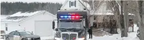  ?? LARS HAGBERG, CP ?? Police search a Madoc, Ont., property Friday connected to Bruce McArthur.