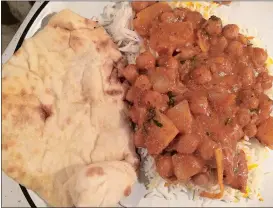  ?? PHOTO BY EILEEN JENKINS ?? Chana Masala