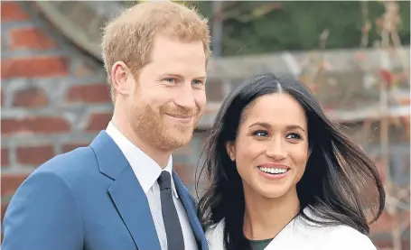  ?? Pictures: Getty Images/PA. ?? The couple will get married on Saturday May 19 at Windsor Castle.