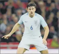  ??  ?? Harry Maguire has gone from watching England as a fan to being in their World Cup squad in two years.